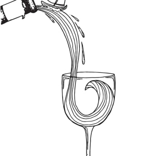 Poster vin des landes Affiche seule