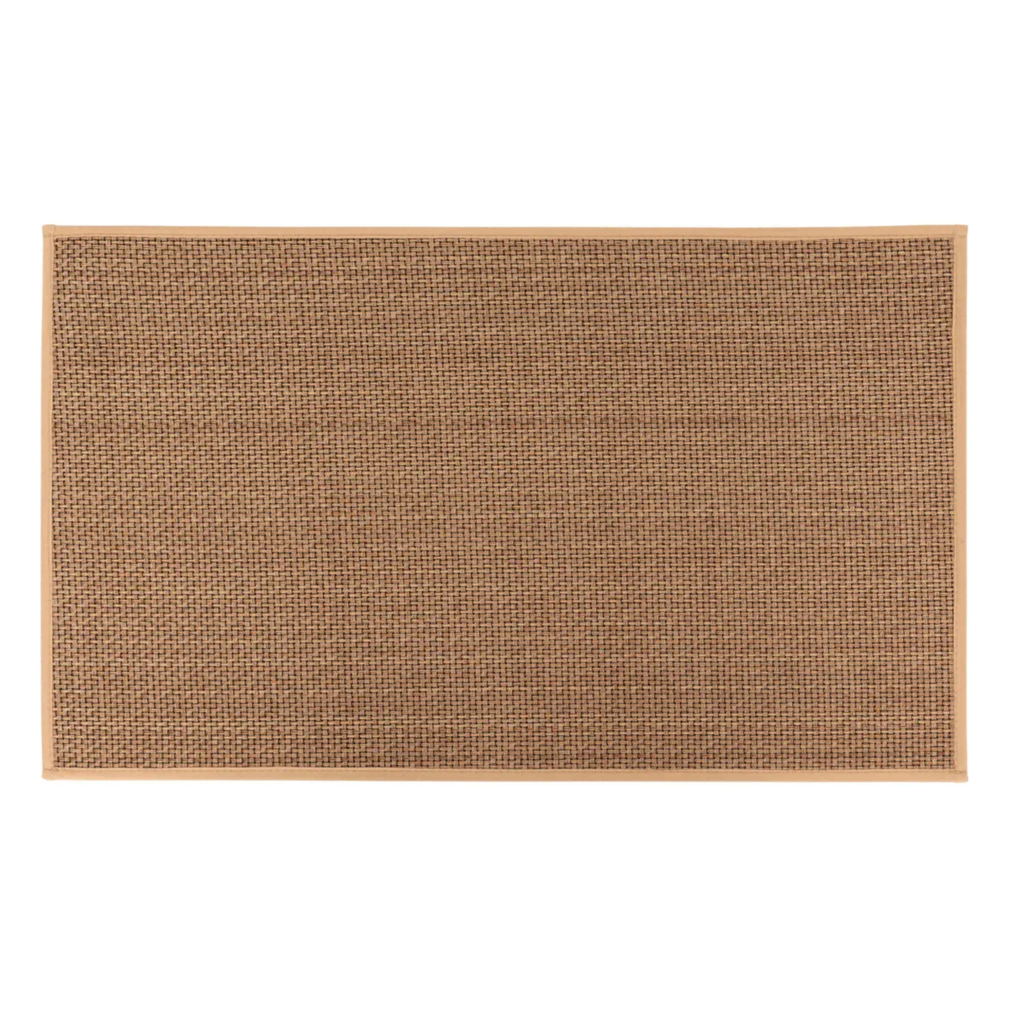 Tapis anti-dérapant tissu chiné 45x75cm