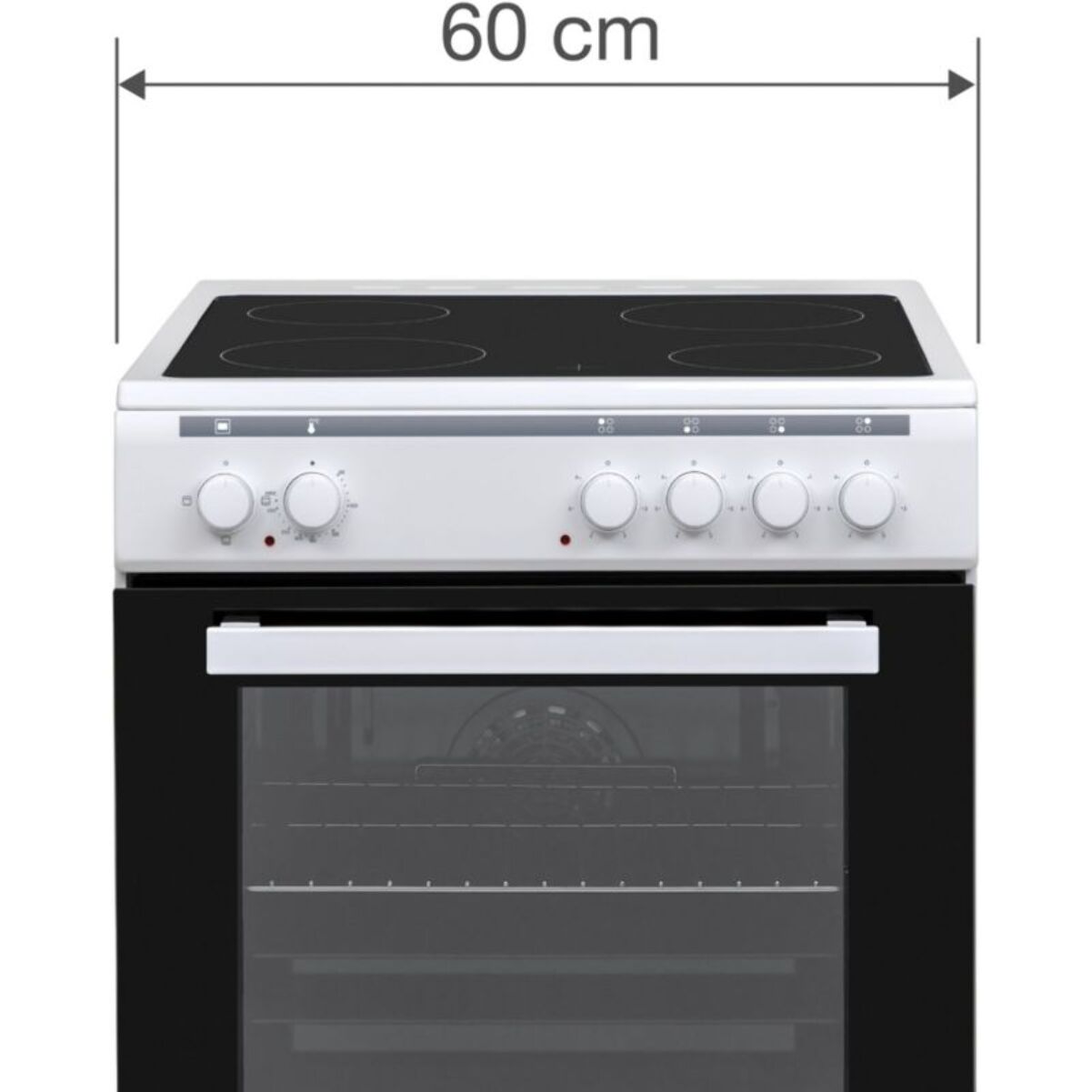 Cuisinière vitrocéramique ESSENTIELB ECVC5060n7