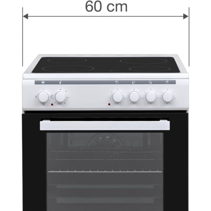 Cuisinière vitrocéramique ESSENTIELB ECVC5060n7
