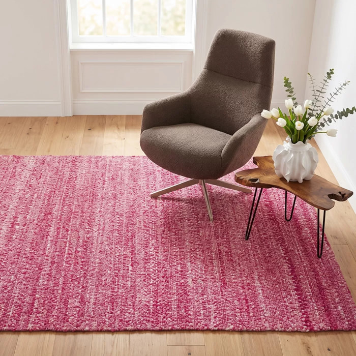 Tapis Boucara 240x170cm rose Kare Design