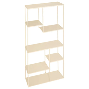 Étagère 6 niveaux Gota beige