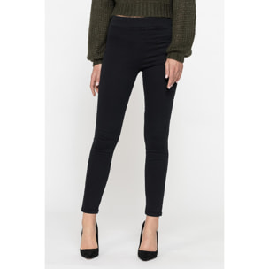 LEGG-JEANS EFFETTO PERFETTO IN GABARDINA SUPER STRETCH 10OZ