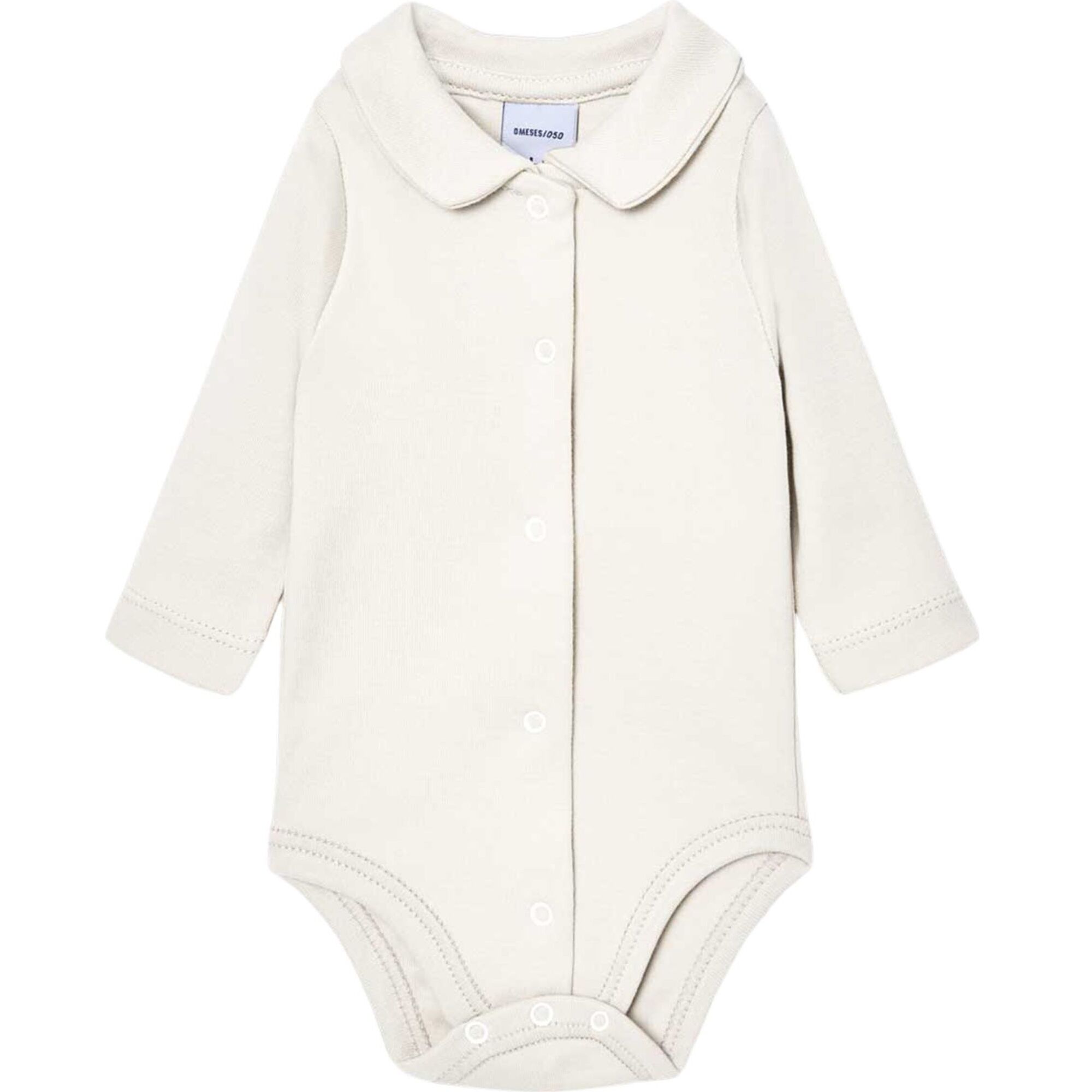 Body bebé manga larga cuello pico