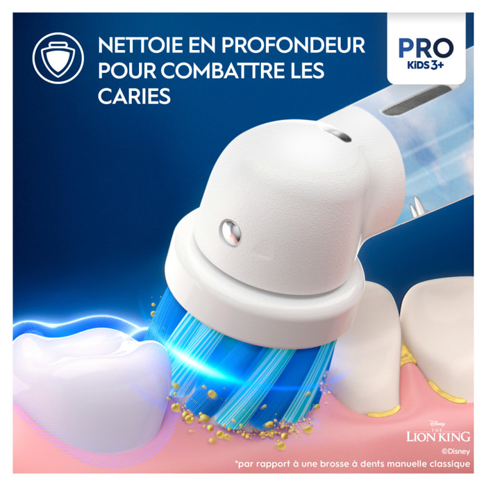 Oral-B Vitality Pro Kids - Le Roi Lion - Brosse À Dents Électrique