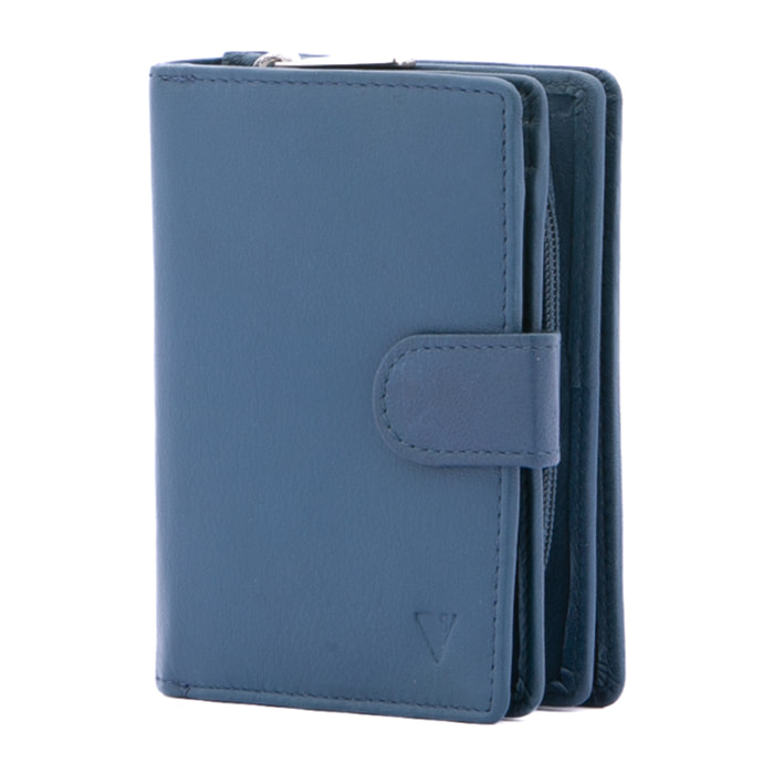 Portafoglio  da donna ecopelle Prodotto Vegano 13x9,5x4 cm