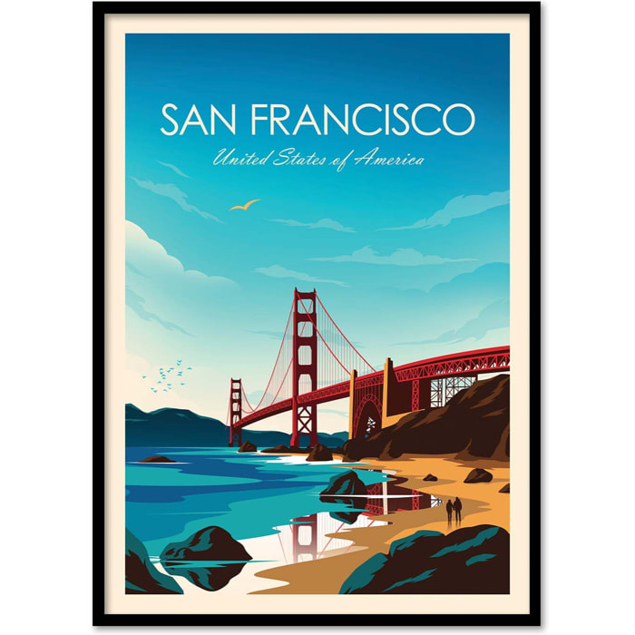 Affiche - San Francisco - Studio Inception