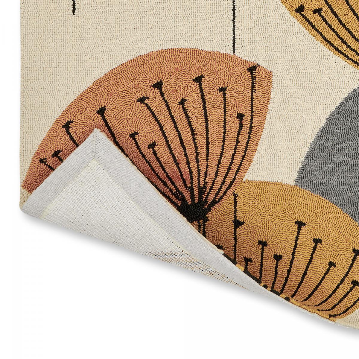 Tapis extérieur tissé kilim rectangle CHICDOUZ