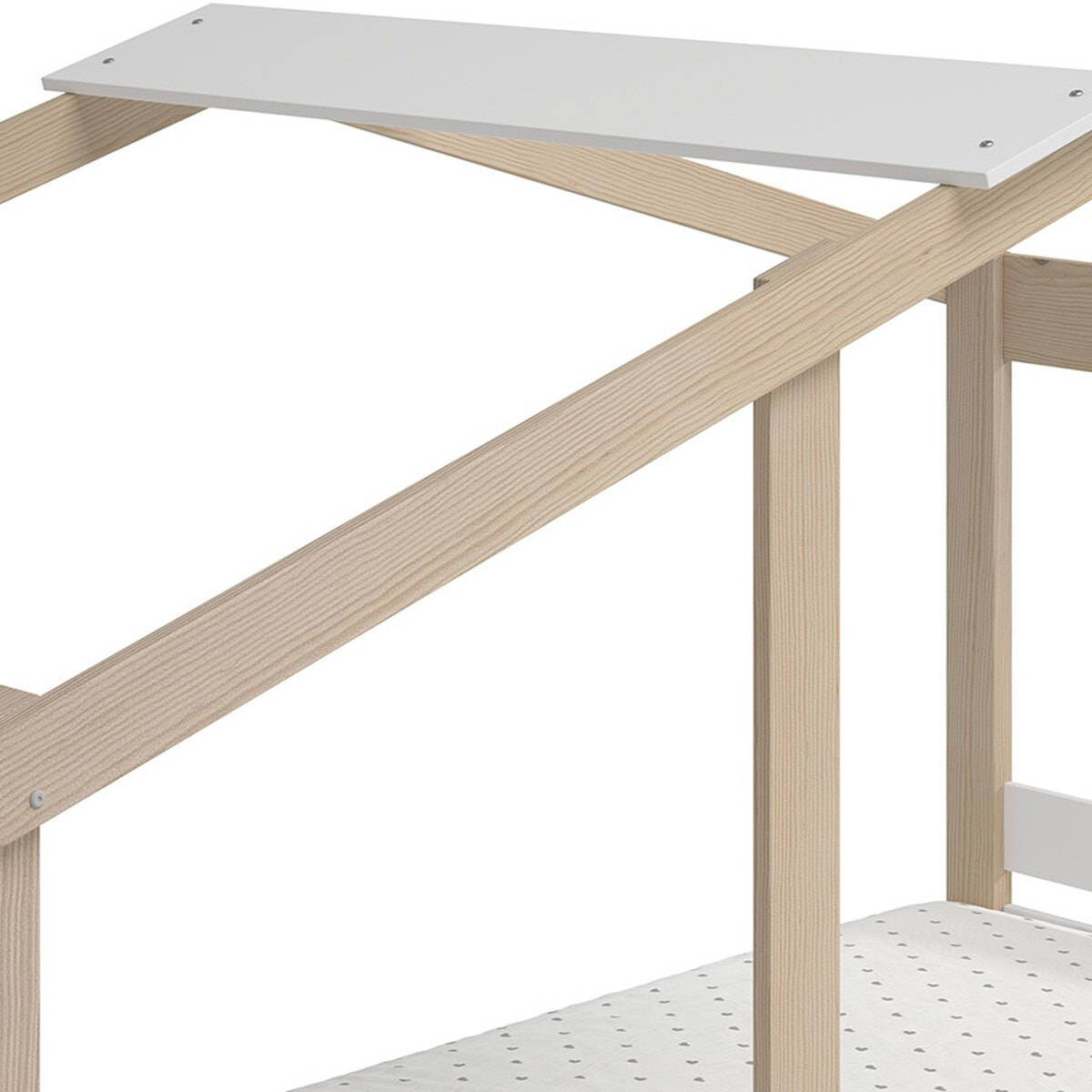 Lit cabane enfant en bois - VIOLETTE