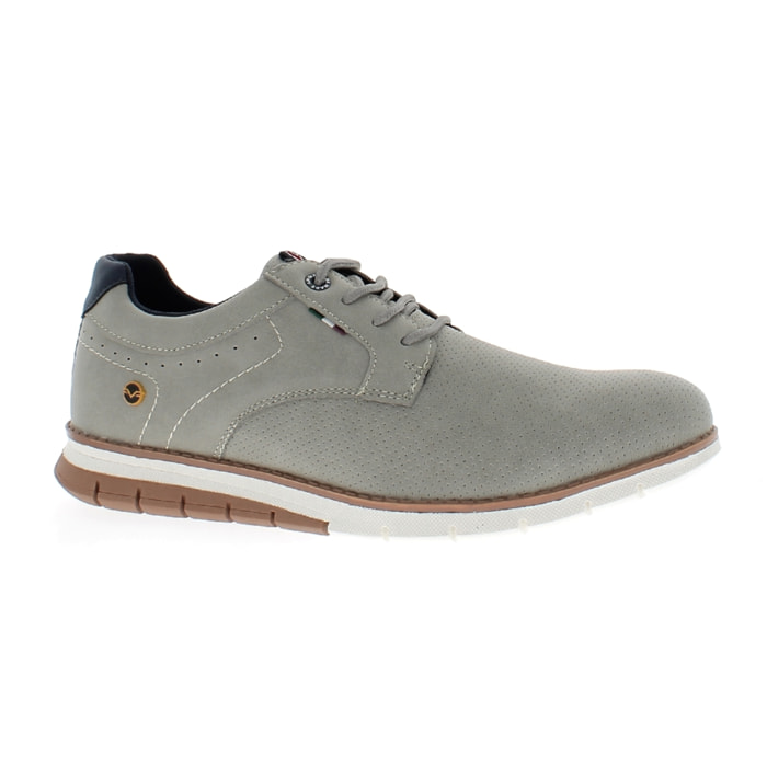 Armata di Mare Scarpe Uomo Scarponcino Casual Stringate con Soletta Rimovibile in Memory Foam AMU S24L510 Beige