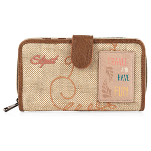 Cartera Mujer Sint Skpat Arezzo Beige