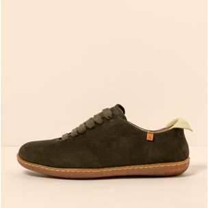 Zapatillas N296 NOBUCK LAVADO KAKI/EL VIAJERO color Kaki