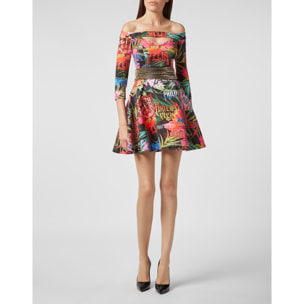 PHILIPP PLEIN Short Dress Jungle Rock