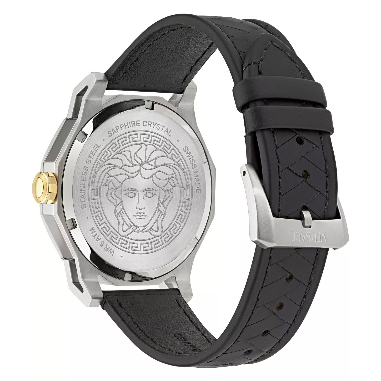 Reloj Versace VE9I00124 Hombre Analogico Cuarzo con Correa de Piel