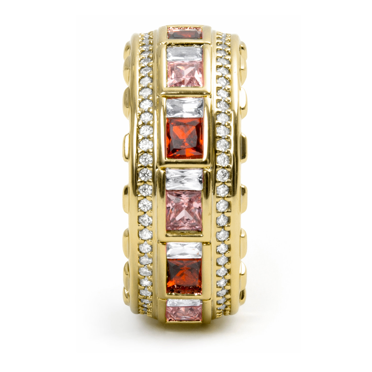 Anillo Niodoc acabado oro amarillo 18k
