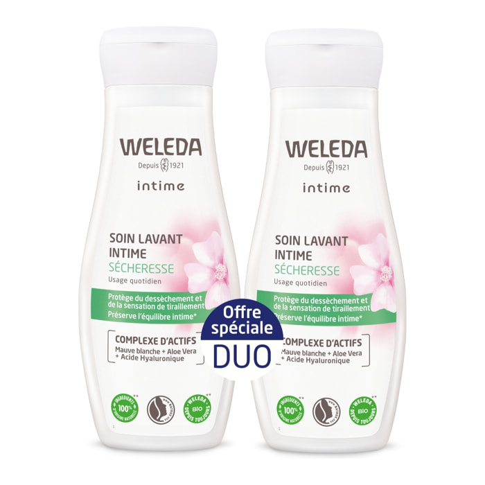 WELEDA - Duo Soin lavant Intime Sécheresse 2x200 ml