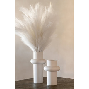 J-Line Vase Fer Blanc