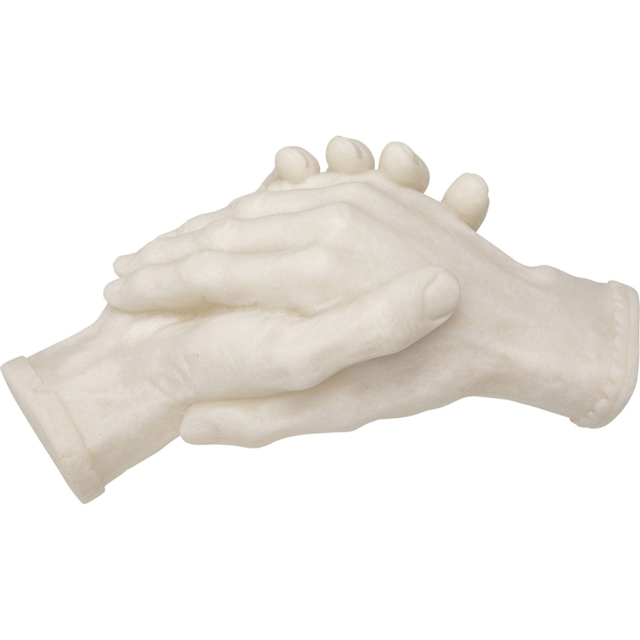 Déco poignée de mains beige 25cm Kare Design
