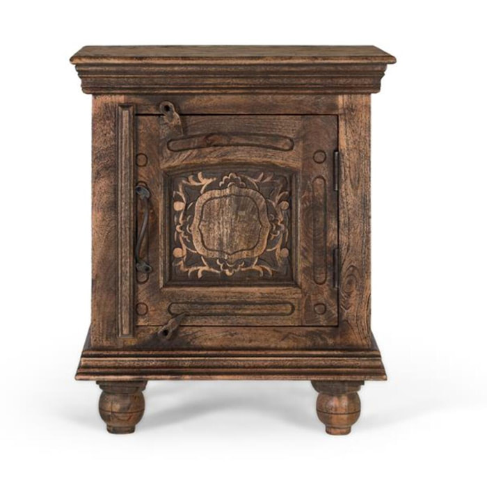 TABLE DE CHEVET - BANC DE PIED DE LIT 66x55x40