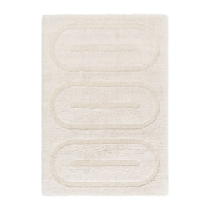 Tapis intérieur motifs géométriques crème MAE
