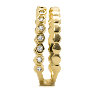 Anillo Anami acabado oro amarillo 18k