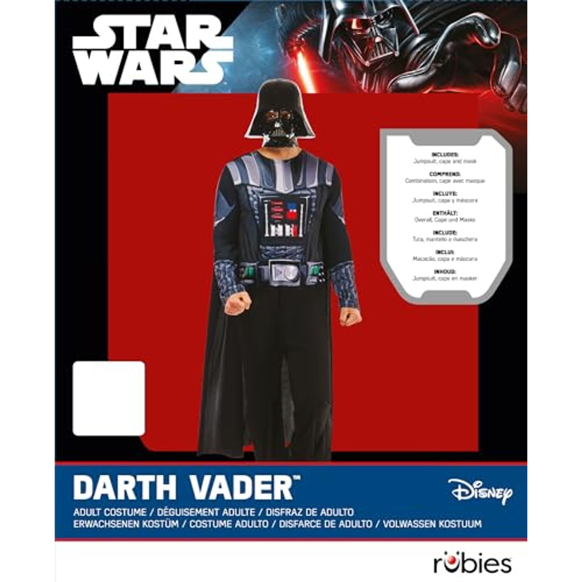 DISFRAZ DARTH VADER CLASSIC AD