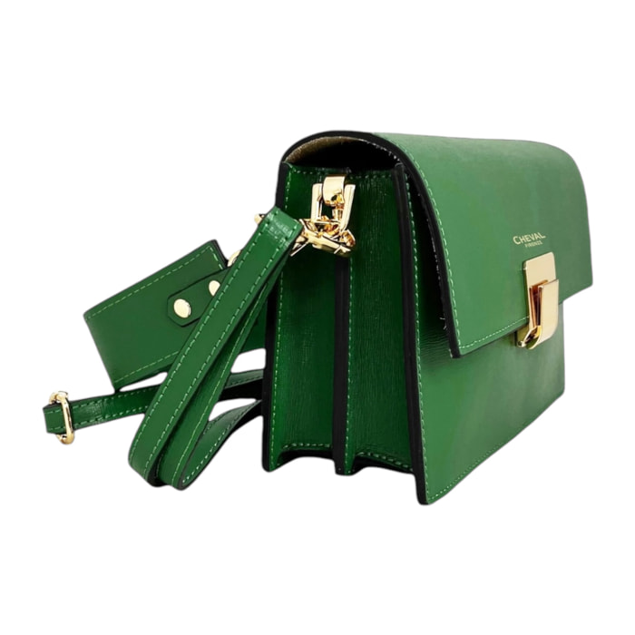 Borsa a spalla Cheval Firenze Ludovica Verde