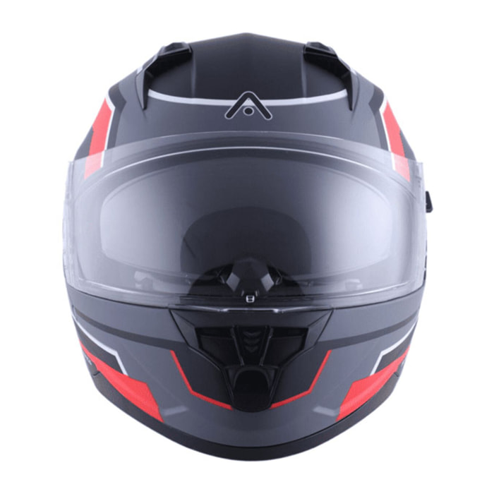 ADN STELVIO FURY BLACK GREY RED