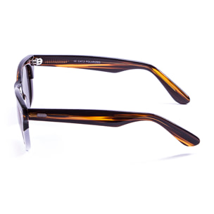 Gafas de sol OCEAN LOWERS - Marrón y blanco / Ahumada
