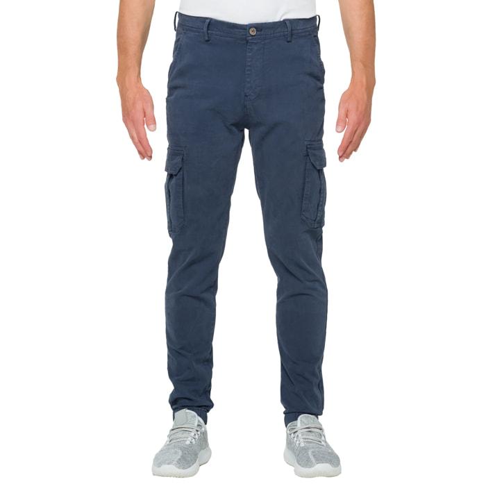 Pantalone cargo Atherton Blu chiaro