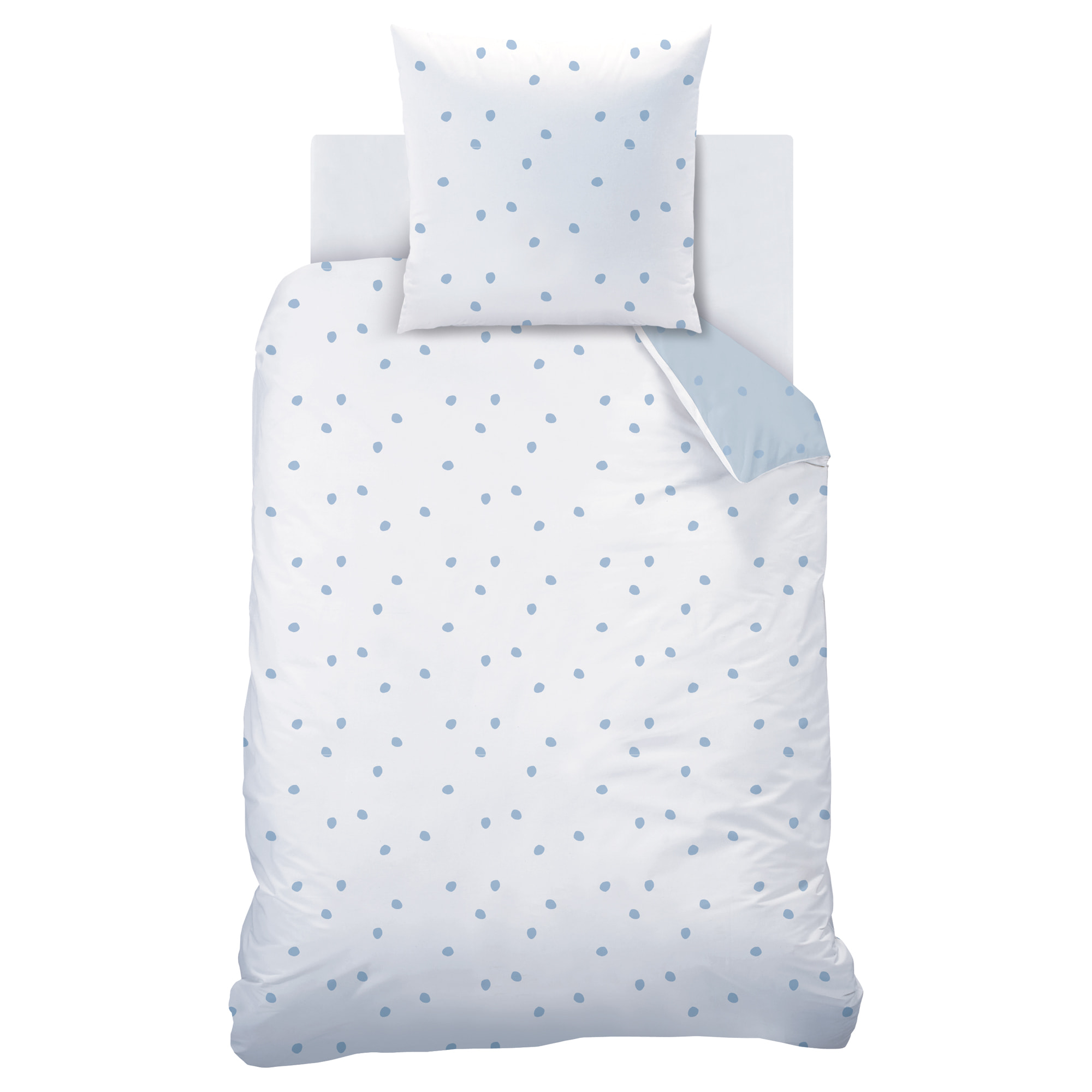Parure de lit imprimée 100% coton, CUMULUS