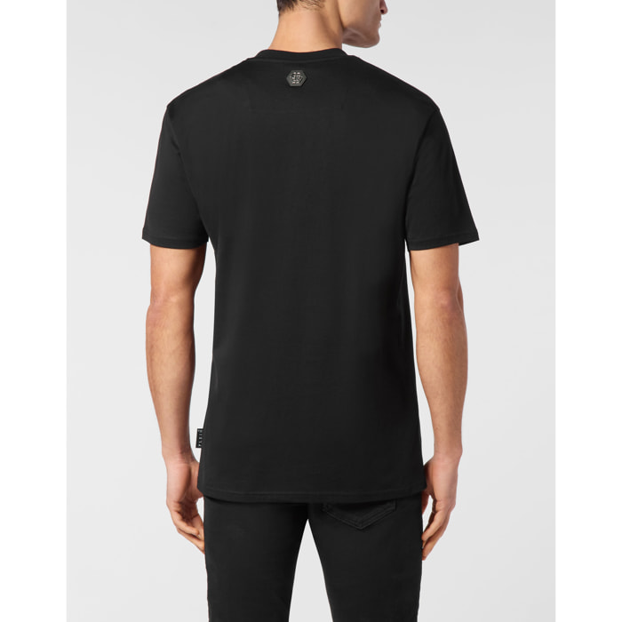 PHILIPP PLEIN T-Shirt Round Neck COURSIVE