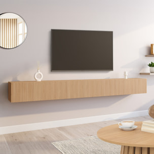 Meuble TV suspendu Albane L270cm