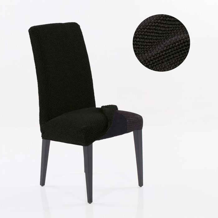 Funda Elástica para silla con RESPALDO pack2 unidades modelo HELENA