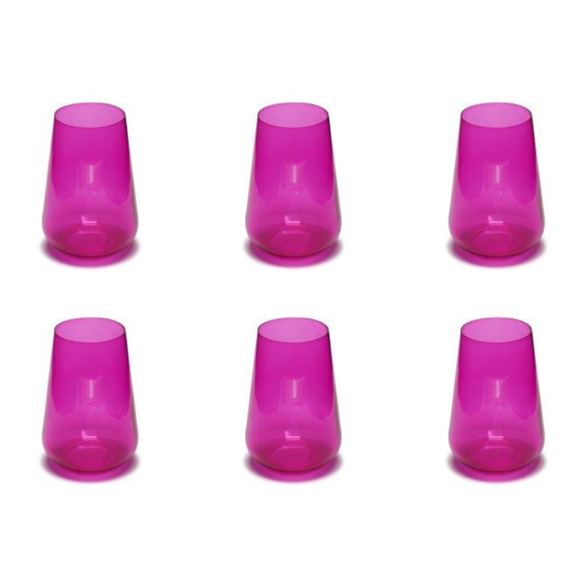 Set de 6 verres 380ml en cristallin SIGNATURE