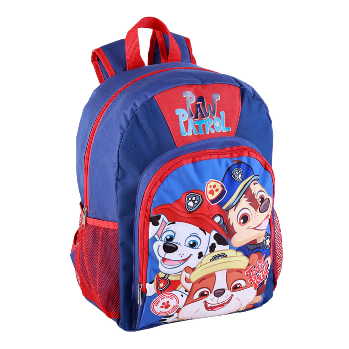 Zaino americano Paw Patrol di nuova generazione. Schienale e spallacci ergonomici.