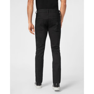 PHILIPP PLEIN Jeans Straight Cut DRAGON