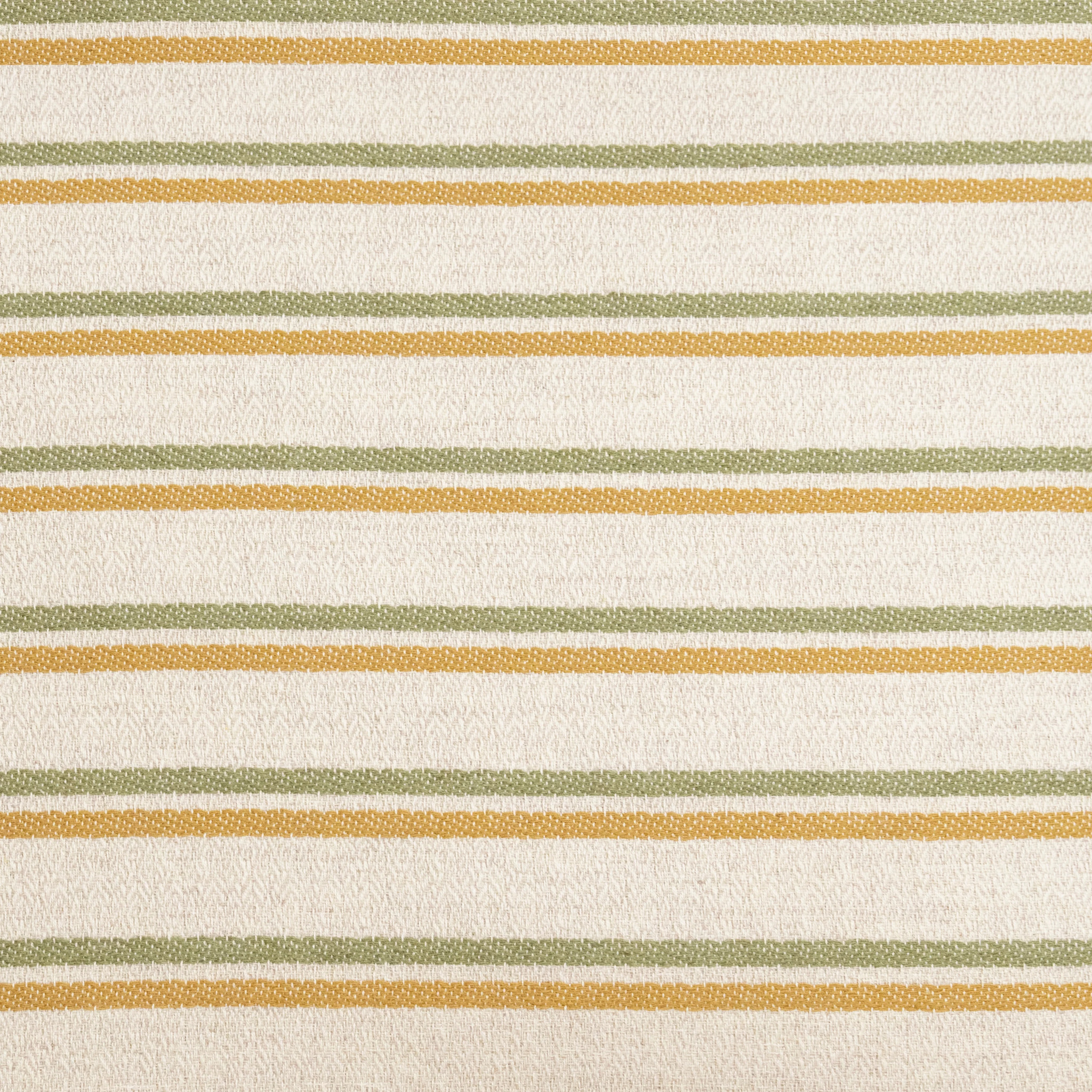 Housse de coussin jacquard 45x45 cm Rayures Citrons