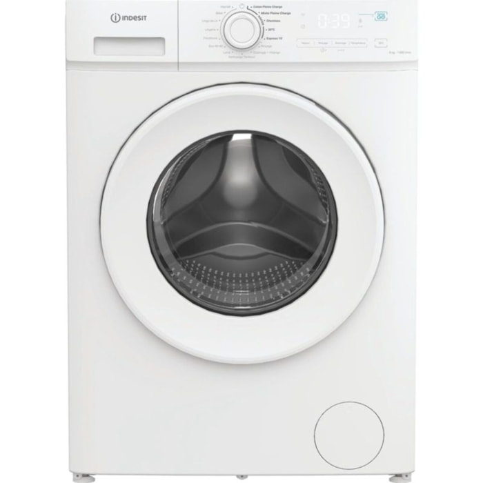 Lave linge hublot INDESIT IMA864MYTIMEFR - 8 kg - 1400 tr/min - Classe A - Moteur induction