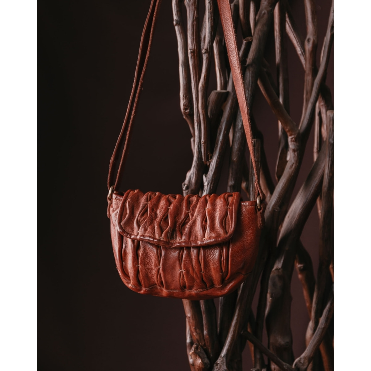 Bolso de hombro BIBA Meyers de piel