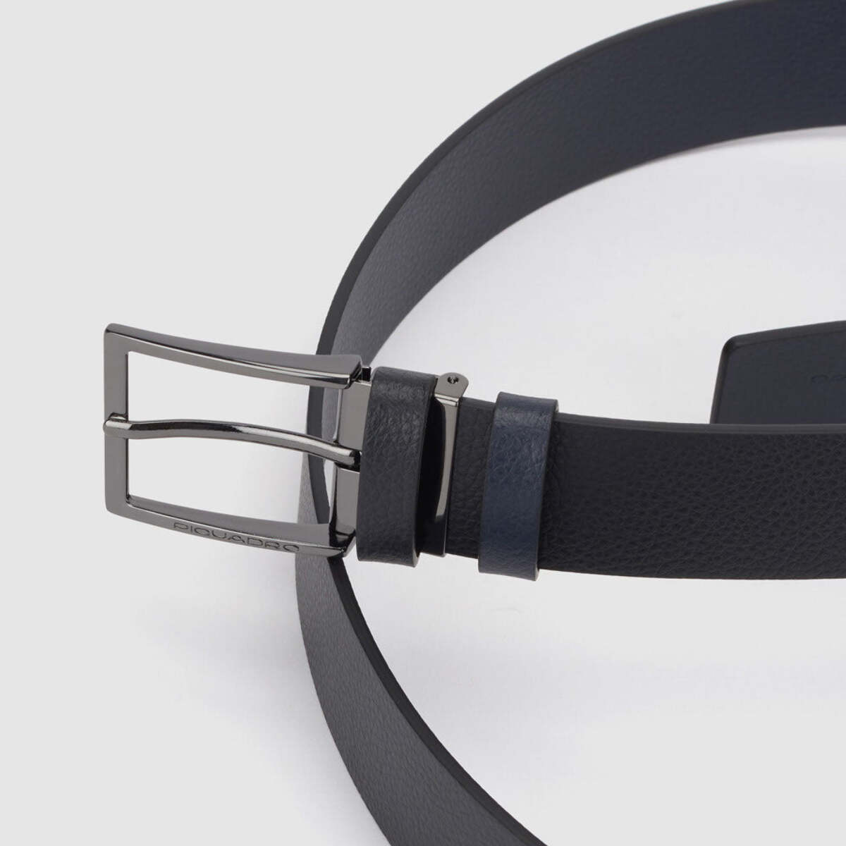 Piquadro Cintura uomo reversibile in pelle