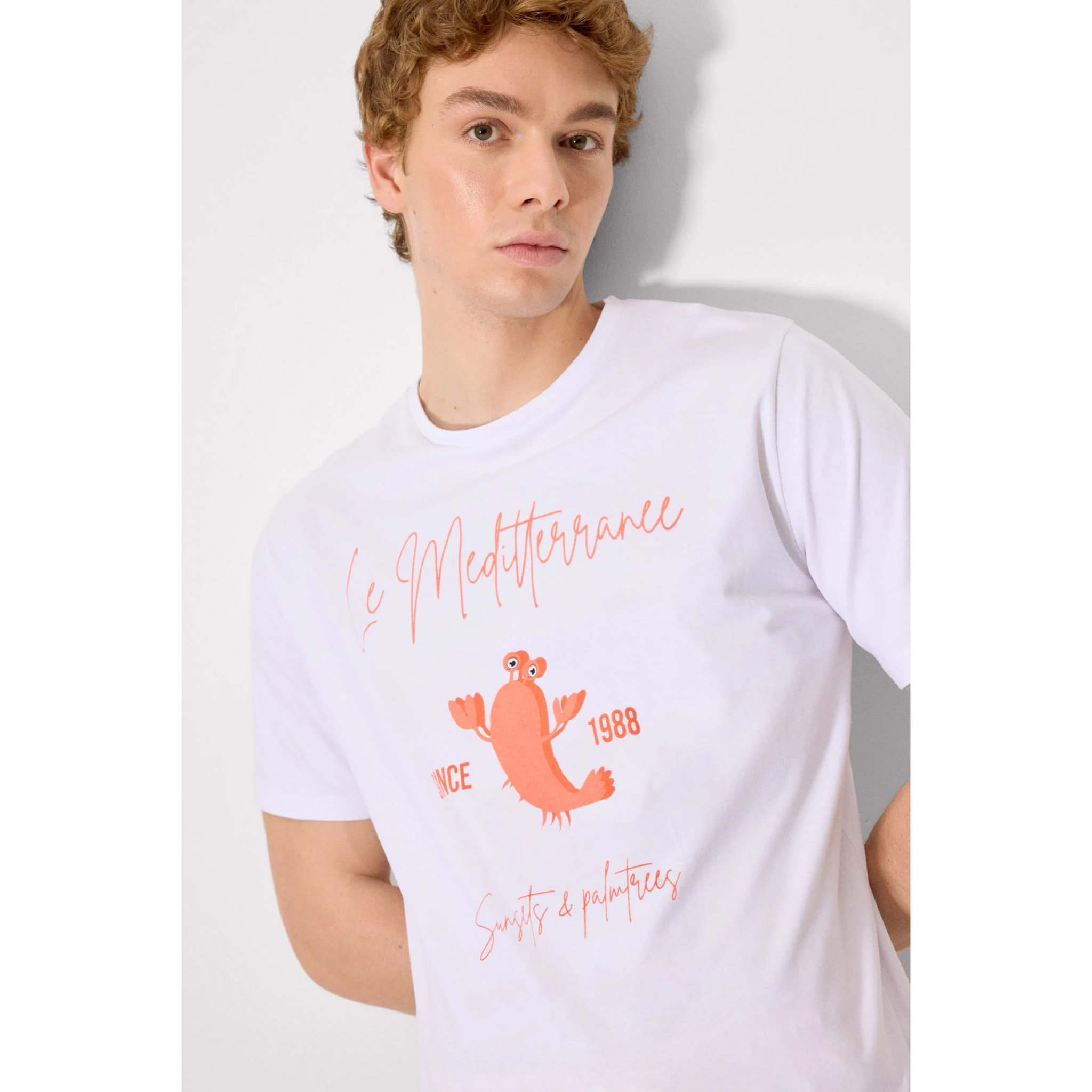 T-shirt a maniche corte Bianco