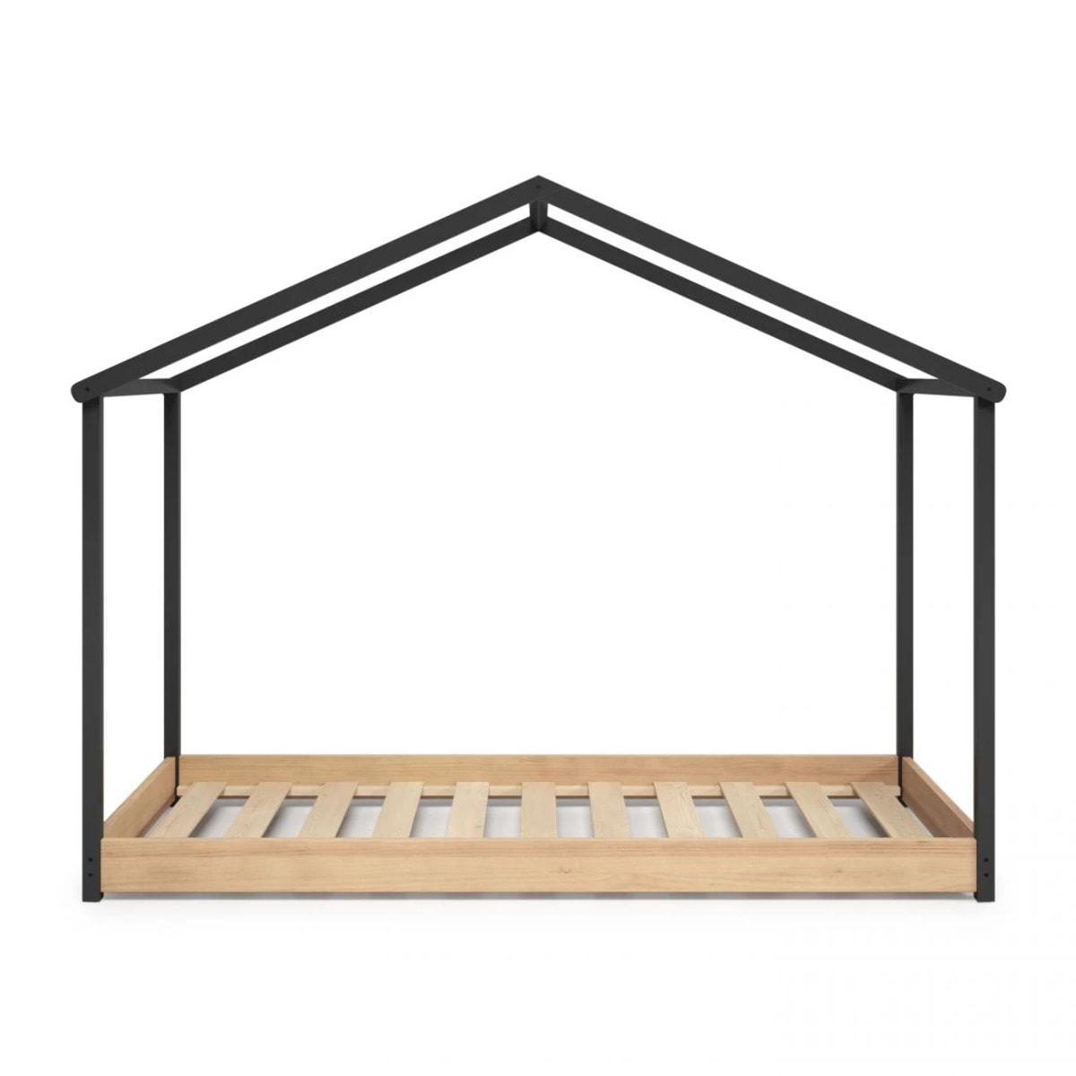 Cama cabaña Hyte Antracita - Pino