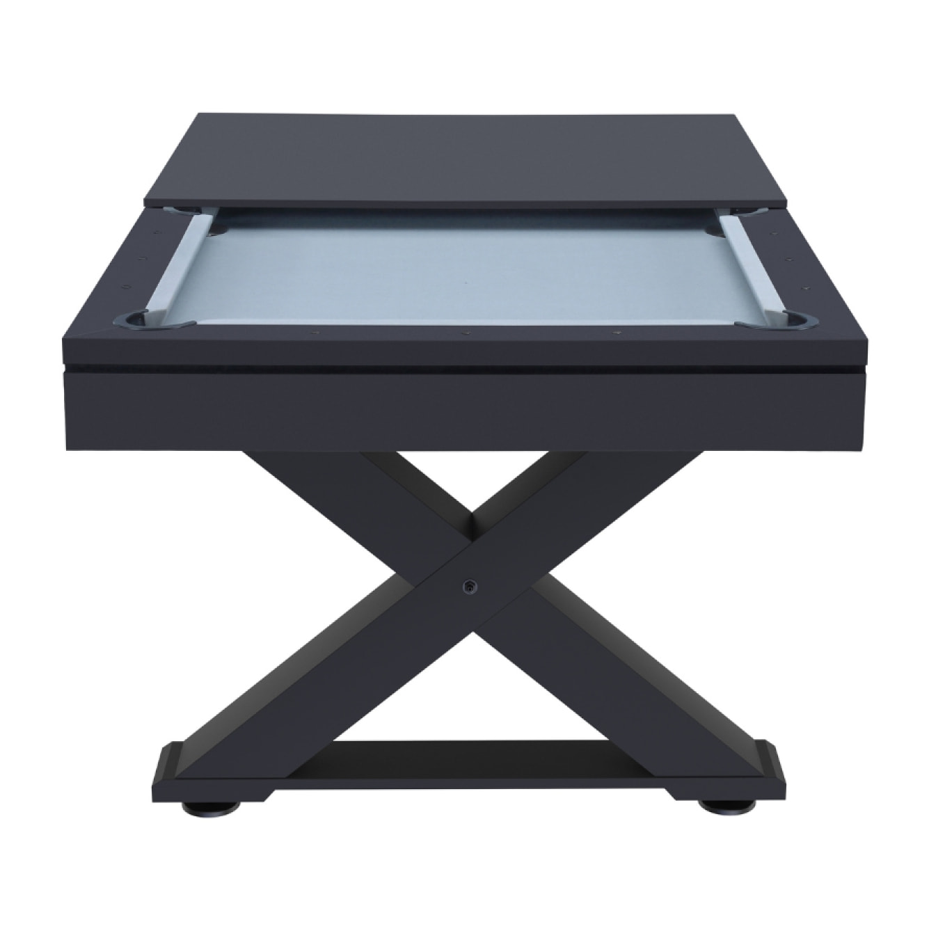 Table multi-jeux, ping-pong et billard en bois noir ARIZONA