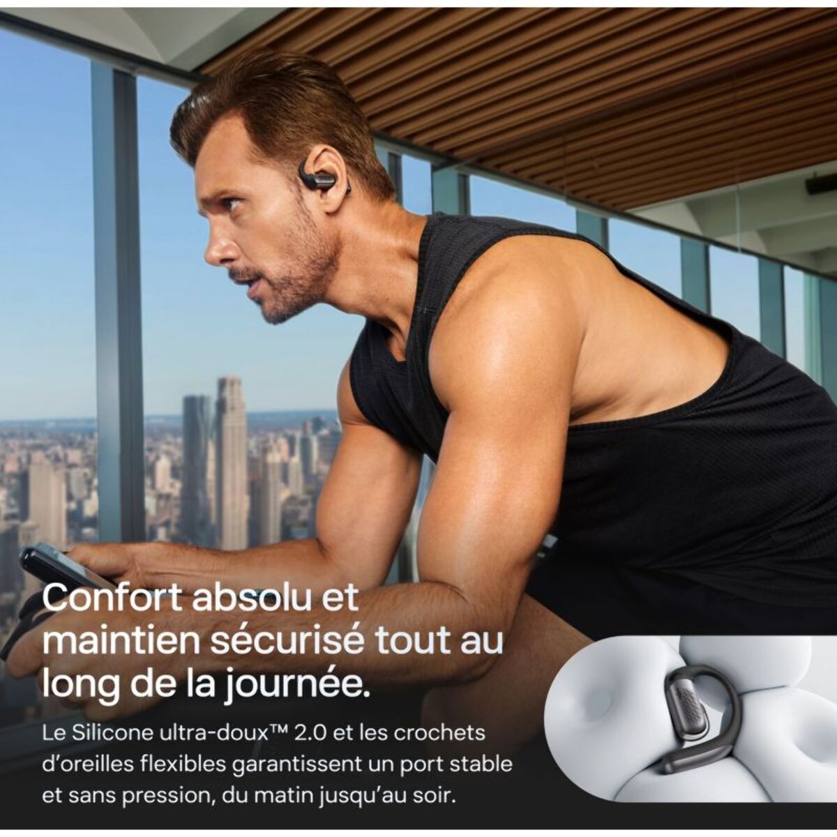 Ecouteurs SHOKZ OpenFit PRO Noir
