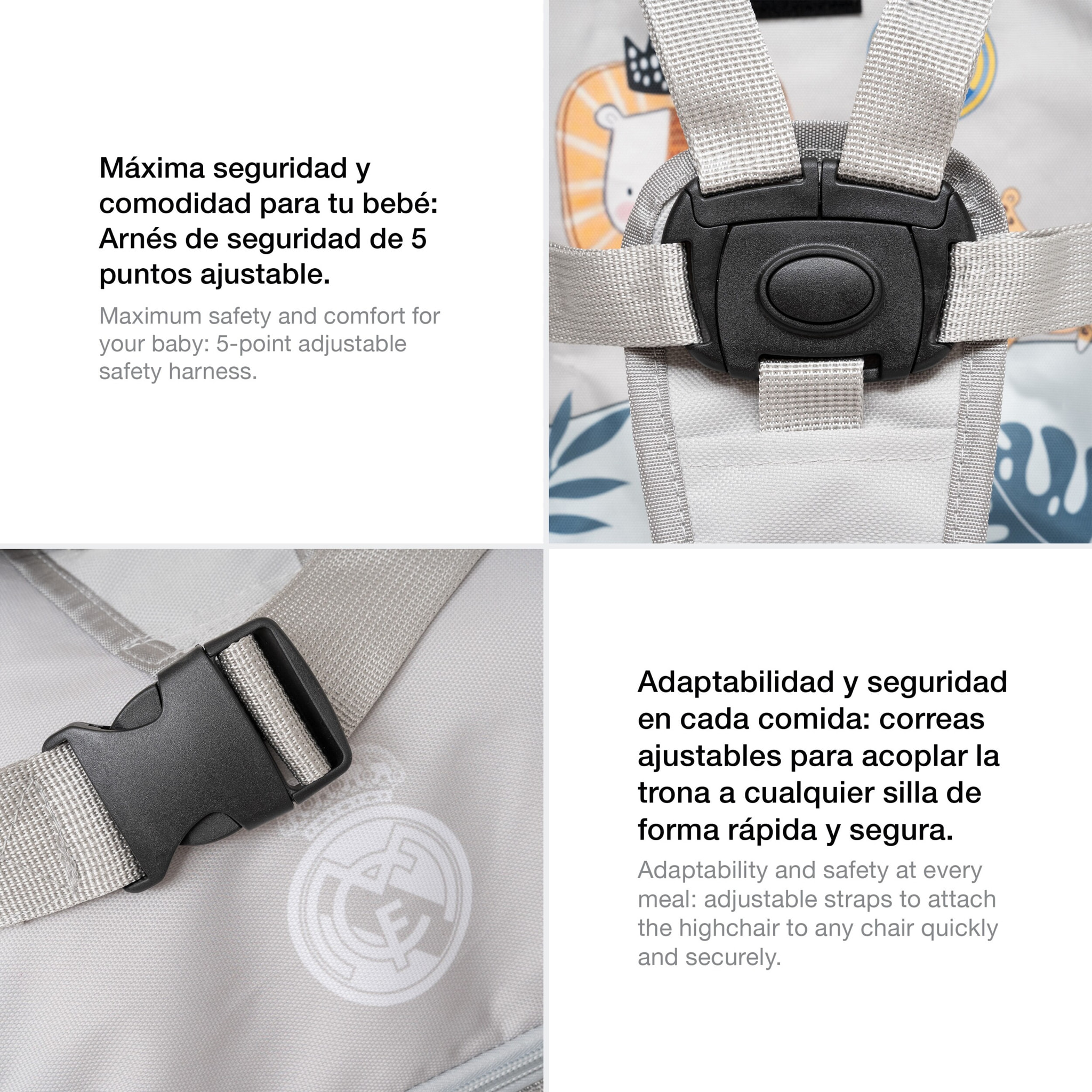 Elevador Real Madrid Gris