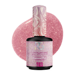 Vernis semi-permanent - 243 Diamond Pink - 15 ml