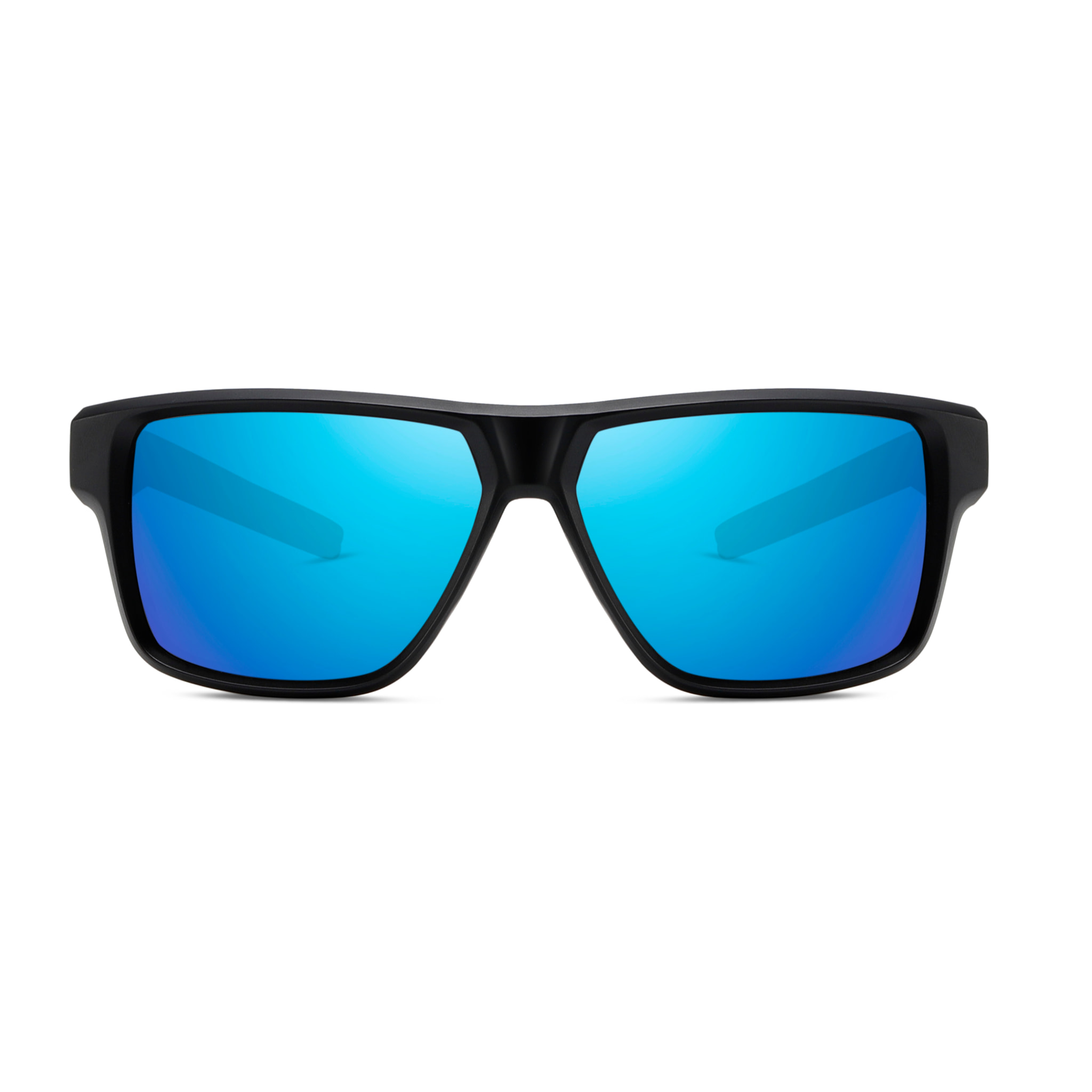 Gafas de sol PALO ALTO SNOW - Negro mate / Polarizada revo azules