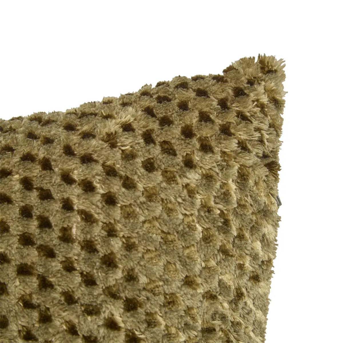 Coussin Lyno vert Kaki 40x40cm