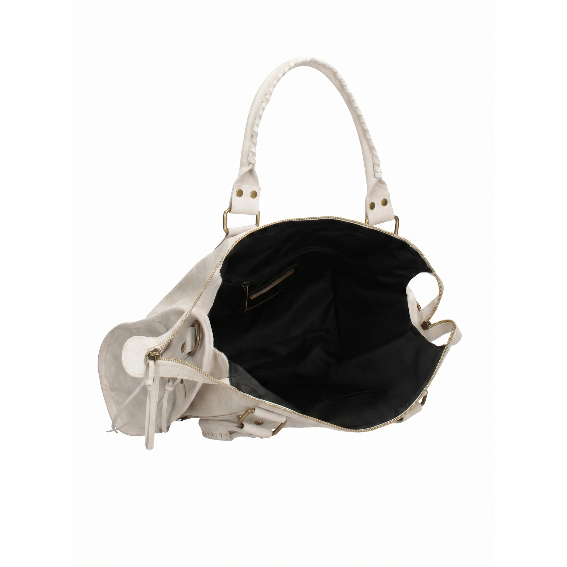 Borsa a spalla da donna - Modello Clara - Vera pelle - 41.0 x 28.0 x 13.0 cm